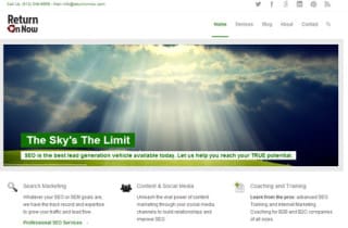New Return On Now Website Hosted on WP Engine