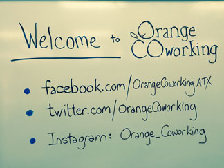 Orange Coworking in south Austin, TX